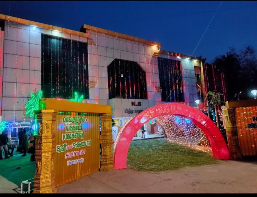 Ns Vijay Shesha Mahal Hotel Tiruvannamalai Exterior photo